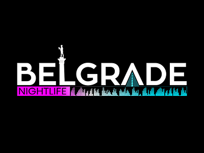 Belgrade belgrade brand branding business design graphic design grapic design logo logo design logodesign night night club nightlife serbia