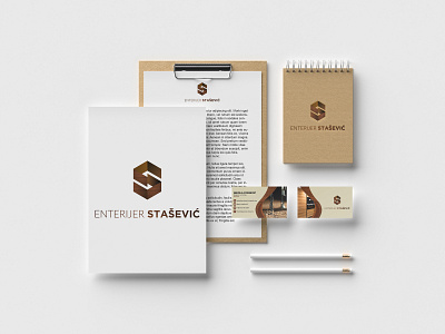 Enterijer Stašević brand belgrade brand branding business business card design graphic design grapic design logo logo design logodesign serbia typography vector