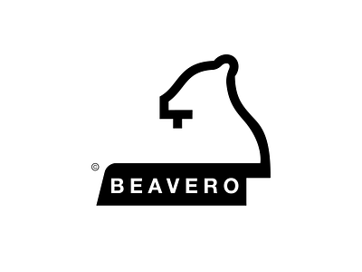 beavero brand mark branding branding identity design flat illustration logo vector visual art visual identity