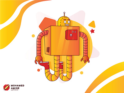 Robot Illustration!