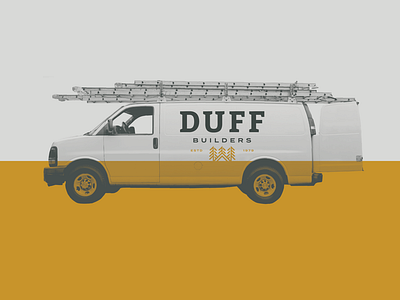 Duff Rebrand Truck Wrap Concept