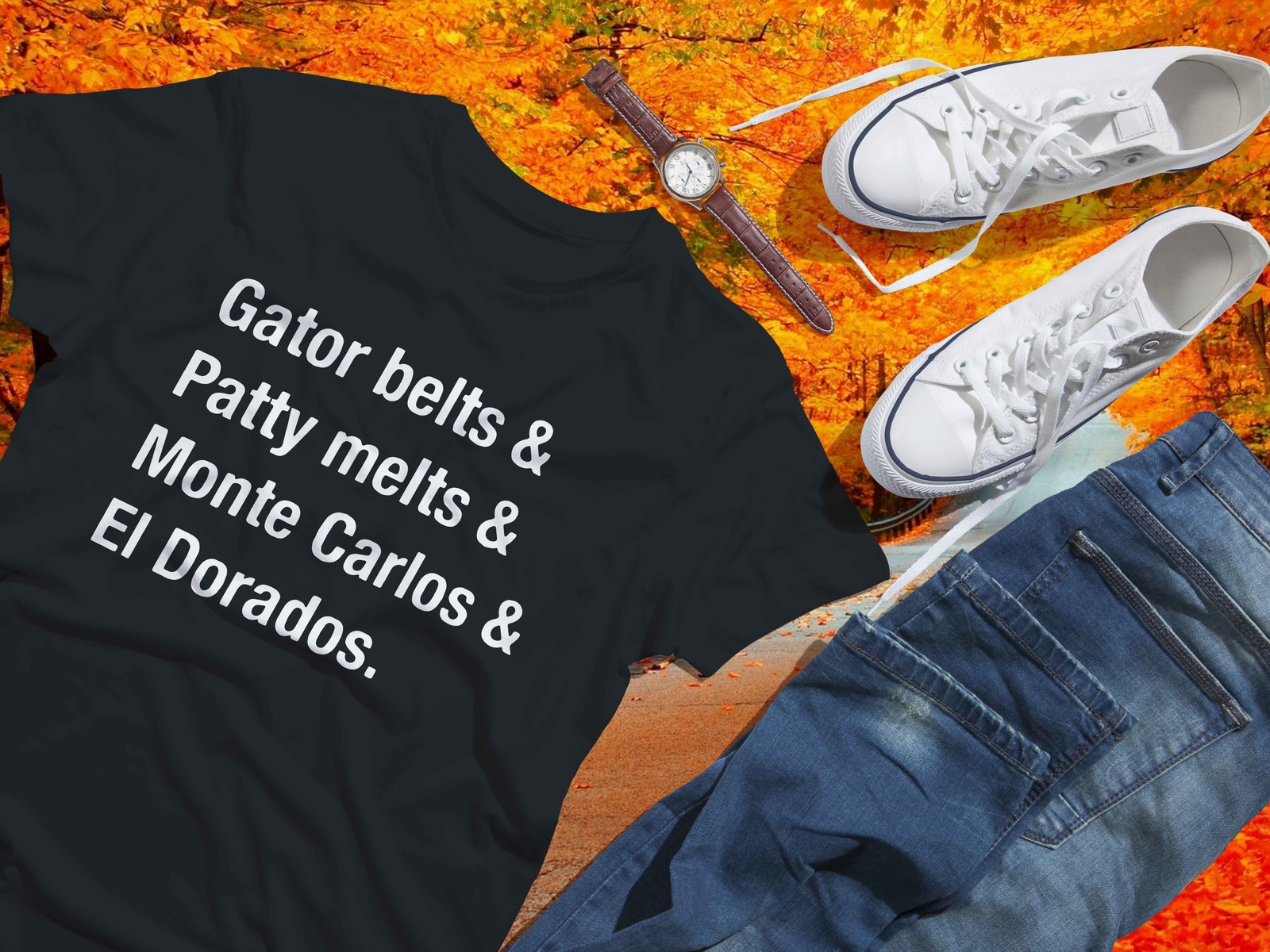 gator belts patty melts and monte carlos shirt