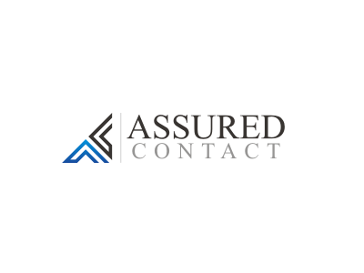 Assured Contact brand design icon logo