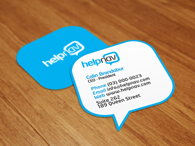 Help Nav Business Cards business cards cards