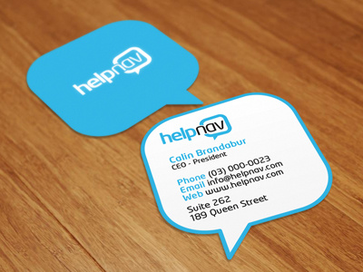 Help Nav Business Cards business cards cards