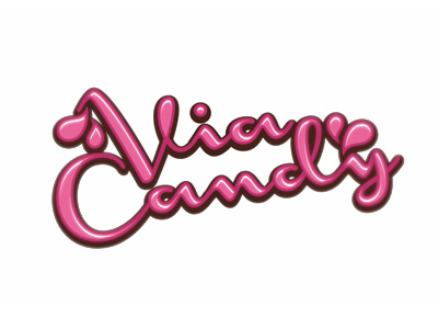 Via Candy Logo identity logo logo design logos