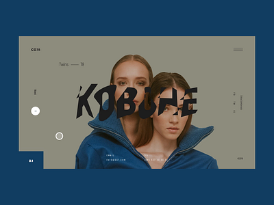 CO78 — KOBOHE animated animation art colors design fashion graphic grid interaction interface layout micro minimal motion photography typography ui ux web website