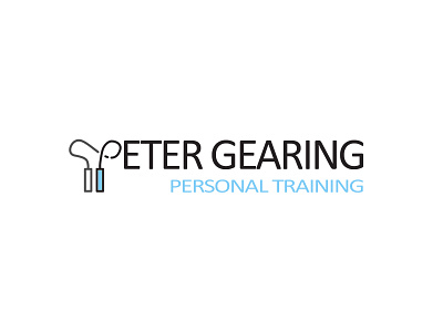 Peter Gearing - Personal Training 5min branding logo personal trainer personal training