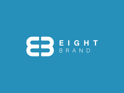 Eight Brand branding clean design flat icon identity illustration illustrator lettering logo minimal type vector