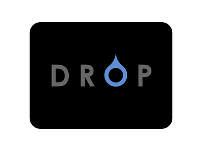 Drop Logo art branding clean design flat icon logo minimal ui ux vector web website