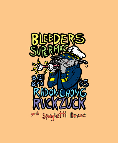 End of Summer Flyer adobe design graphic design illustration radon chong ruckzuck show flyer supermac