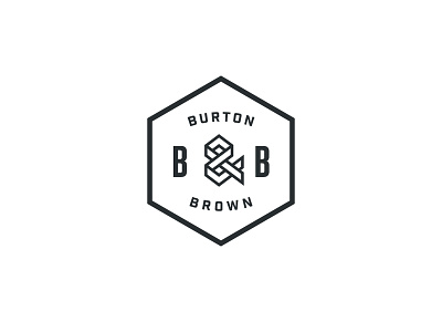 Burton & Brown branding logo typography