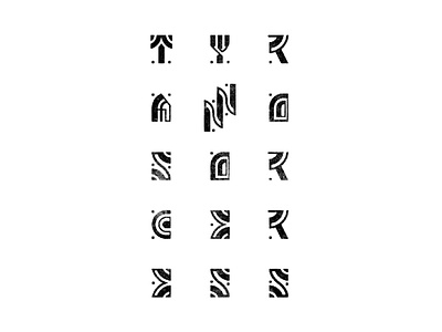 Tyrannosorceress design logo typography