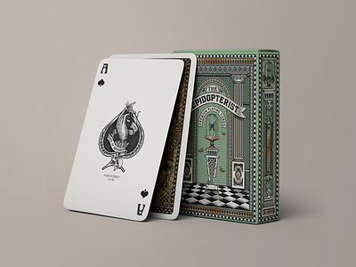 The Lepidopterist Playing Cards card design custom cards playing cards poker cards