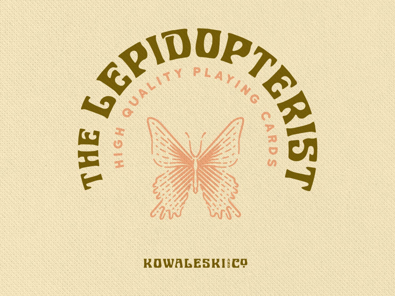 A teaser at something coming later this year freelance butterfly illustration custom design playing cards