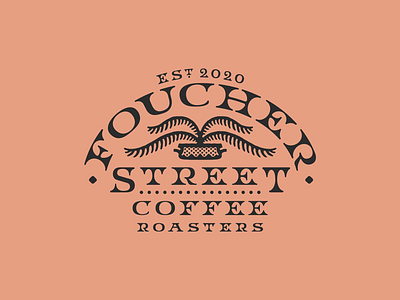 Foucher Street Coffee artwork branding coffee design freelance graphic design hand drawn logo typography