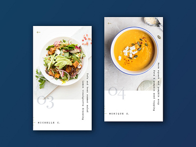 Crouton App - Style exploration app minimal monospace product design salad simple soup ui