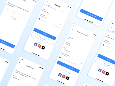 Login animation app brand branding design dribbble illustration login logo mobile prototype reset password sign in sketch ui ux vector web web design wireframe