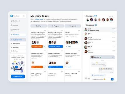 Task Management animation chat dashboard design dribbble graphic design home illustration issue logo messages mobile motion graphics sketch task task management ui ux web web app