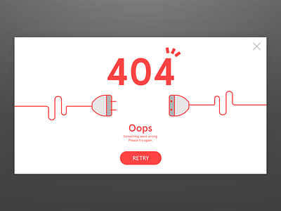 Daily Ui #008 404 page animation app brand branding dailyui design develope dribbble flat icon illustration ios ios app logo minimal sketch ui ux vector web