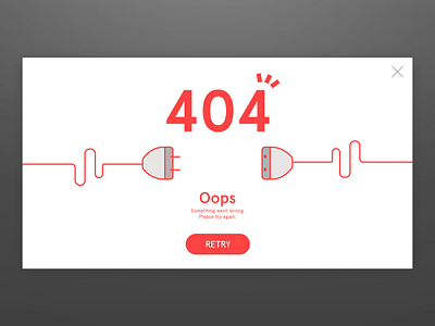 Daily Ui #008 404 page