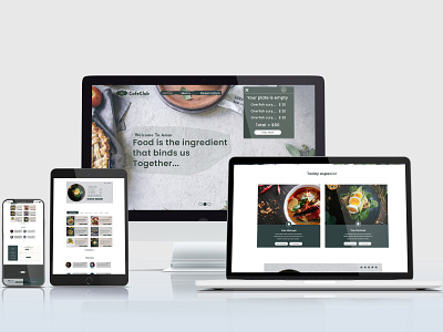 Restaurant website design landing design landing page restaurant design ui ux web deisgn website design