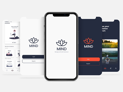 Yoga app design