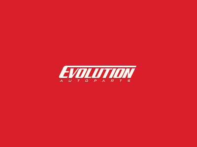 Evolution Autoparts Logo automotive branding logo logodesign logotype sports logo