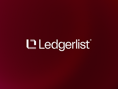 Ledgerlist Logo Identity and Brand Design