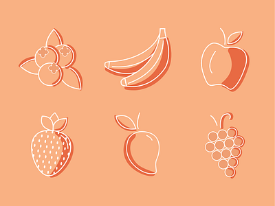 Fruit icons