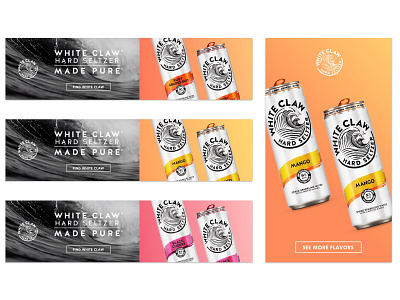 White Claw Native ads