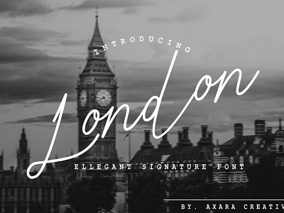 London Script by ayah phoen on Dribbble