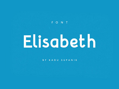 Elisabeth Font design font layout otf sale ttf typography