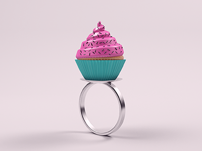 Cupcake Ring