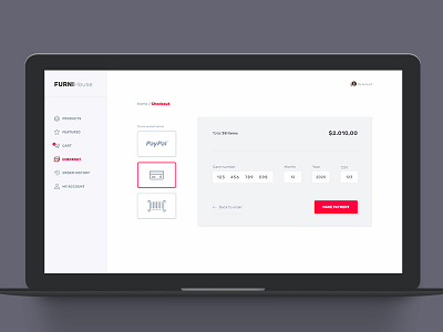 Checkout ecommerce ui user interface