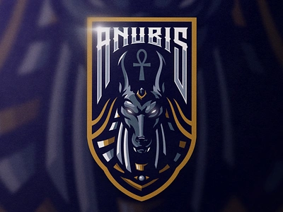 ANUBIS design esportlogo esports esports mascot gamestreaming gaminglogo illustration mascot mascot logo twitch logo