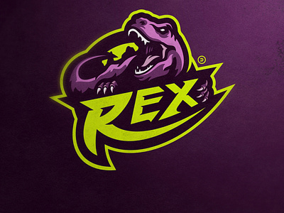 REX design esportlogo esports game design gamelogo games logo gamestreamer gaminglogo illustration logo mascot mascot logo mascotlogo mixer twitch twitch logo