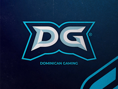 D+G Monogram Logo For Dominican Gaming design esport esportlogo esports esports logo gamelogo gaminglogo illustration letter logo letter logo design lettering letters logo mascot mascot logo mixer monogram monogram logo twitch