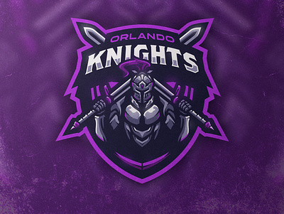 ORLANDO KNIGHTS design esportlogo esports gamelogo gamestreaming gaminglogo illustration mascot mascot logo mixer