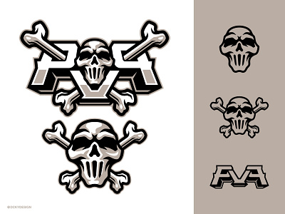 PvP apparel logo brand identity brand logo branding design esportlogo esports game streaming gaminglogo illustration logo mascot mascot logo skull logo ui