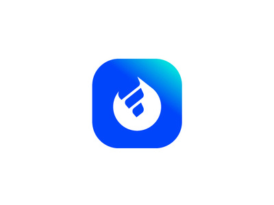 Icon Design app blue branding character clean design flat icon identity illustrator ios logo minimal mobile typography ui ux vector web website