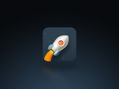 Rocket icon rocket