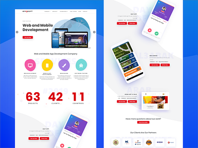 Enozom - Landing page