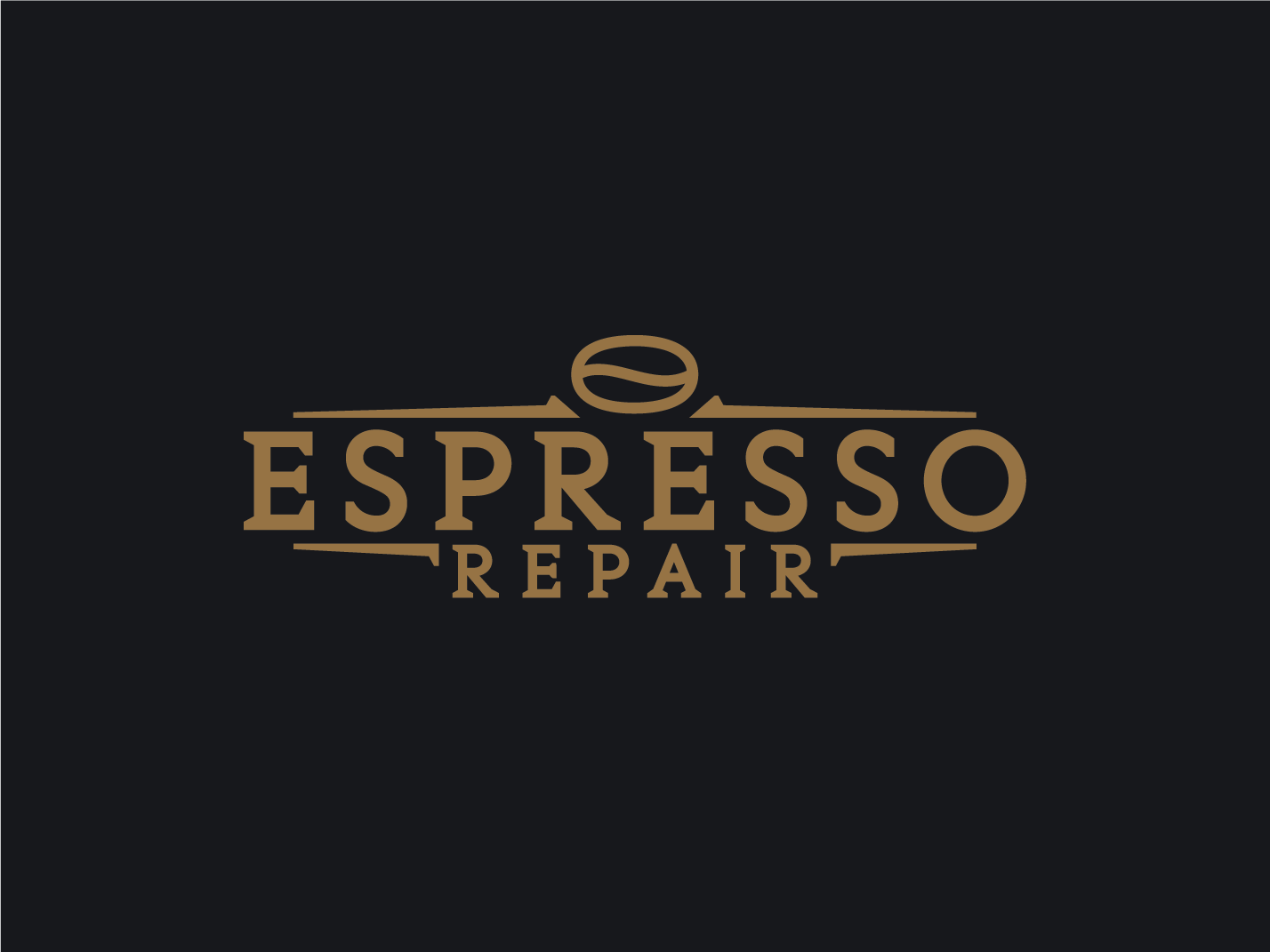 Logo Espresso Repair by Ruud van Bergen on Dribbble