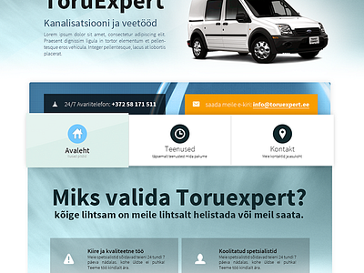 Toruexpert plumbing website