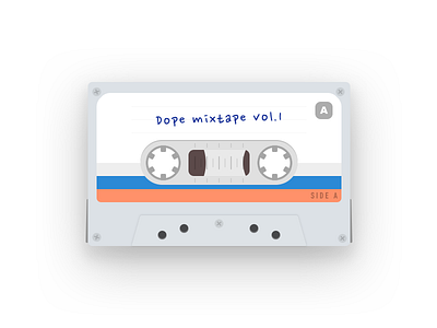 Dope mixtape cassette mixtape