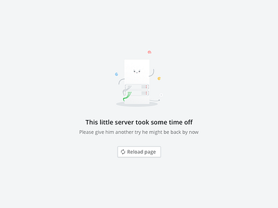 little server app error fail illustration state