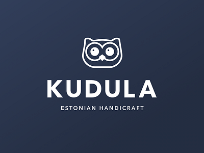 Logo for Kudula brooches estonia handicraft kudula logo owl