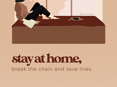 Stay home! art campaign design digital illustration graphic design illustration stay home stay safe vector