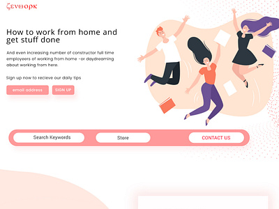 New Concept Of Landing page